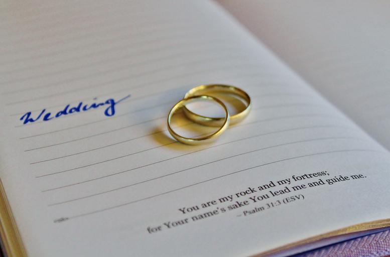 Zásnubné prstene, svadba